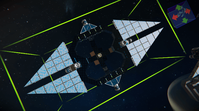 HP Osiris Jumpship — Space Engineers Workshop preview