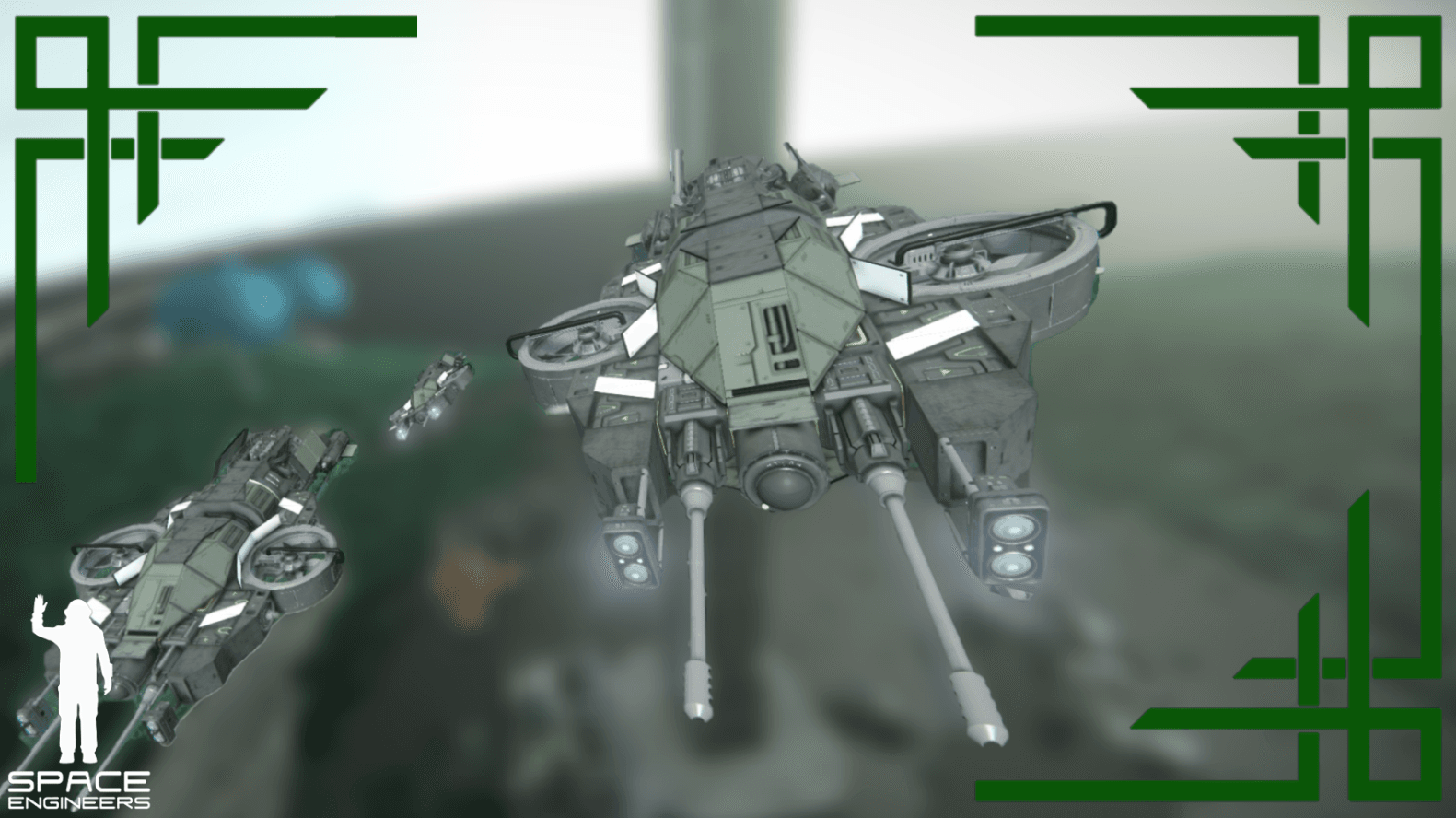 Vex Assault Drone — Space Engineers Steam Workshop preview image