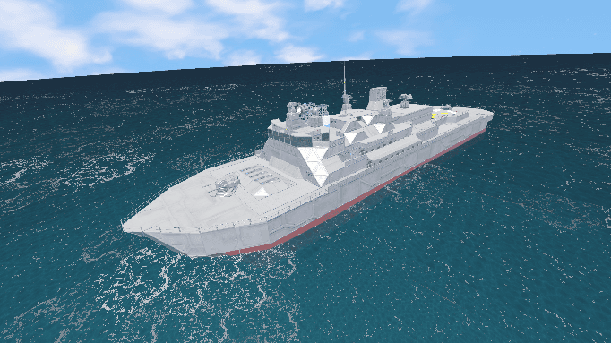 Guided Missile Cruiser A2 — Space Engineers Steam Workshop preview image