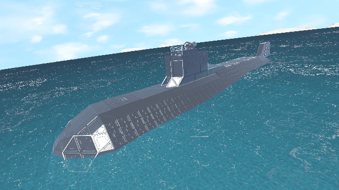 Ballistic Missile Submarine A — Space Engineers Workshop preview