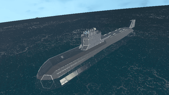 SSBN Ballistic Missile Submarine — Space Engineers Workshop preview