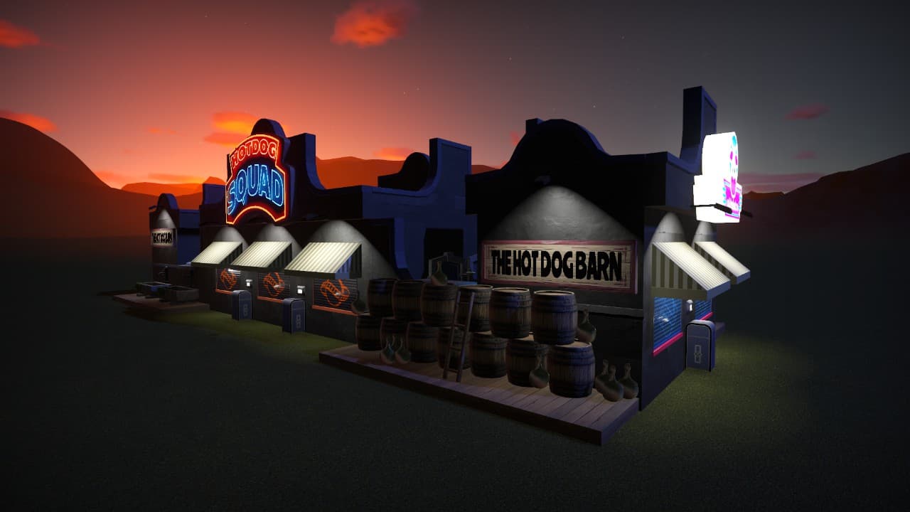 THE HOT DOG BARN — Planet Coaster Workshop preview