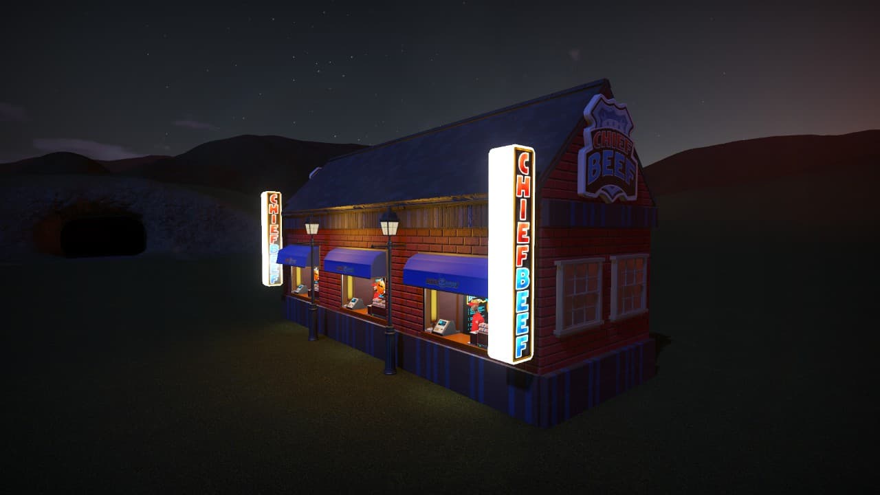 The Beef Box — Planet Coaster Workshop preview