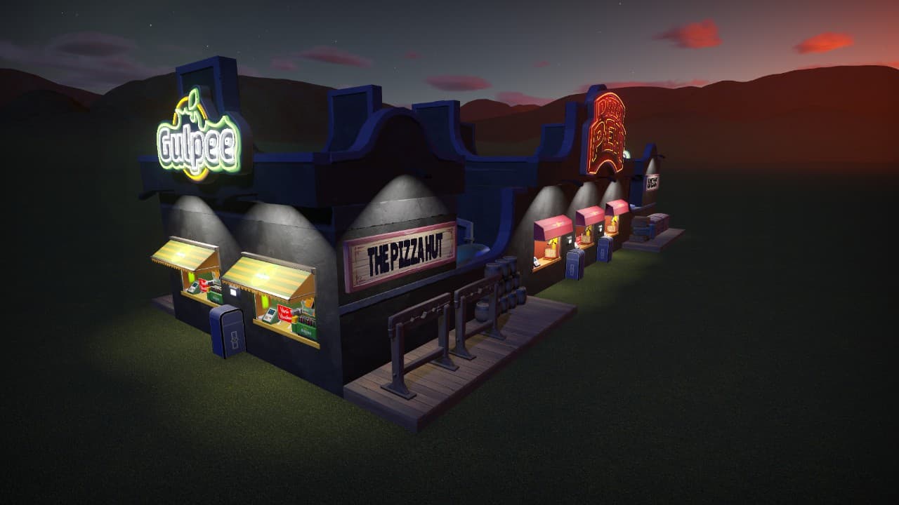The Pizza Hut — Planet Coaster Workshop preview