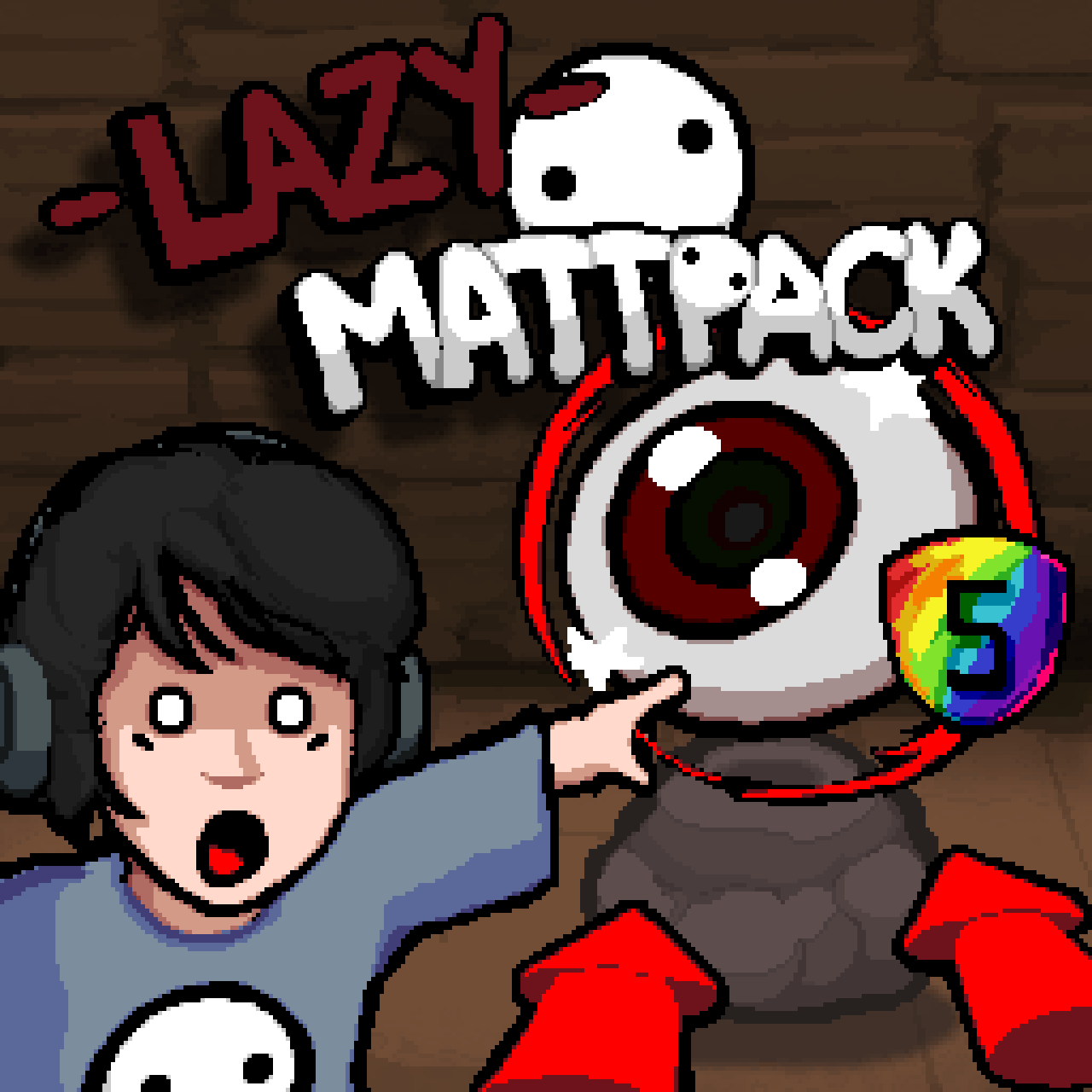 Lazy MattPack [RGON] — The Binding of Isaac: Rebirth Steam Workshop preview image