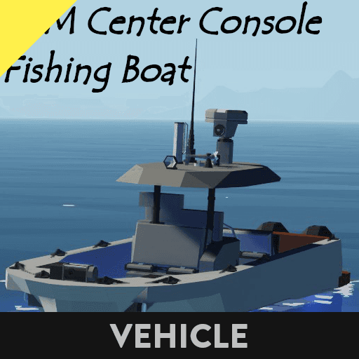 15 M Center Console Fishing Boat — Stormworks: Build and Rescue Workshop preview