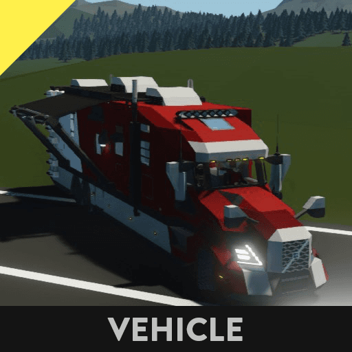 Volvo VNL 860 Motorhome 6x6 — Stormworks: Build and Rescue Workshop preview