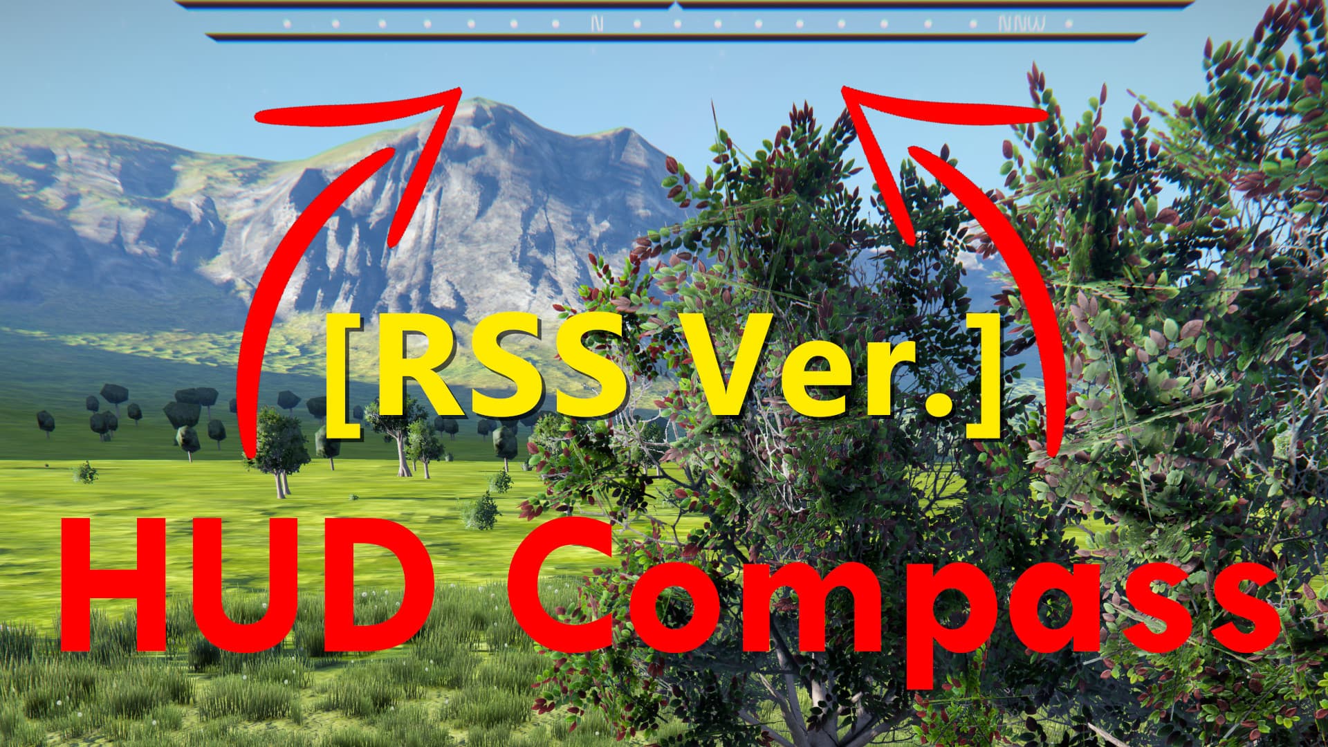 HUD Compass (RSS Ver.) — Space Engineers Steam Workshop preview image