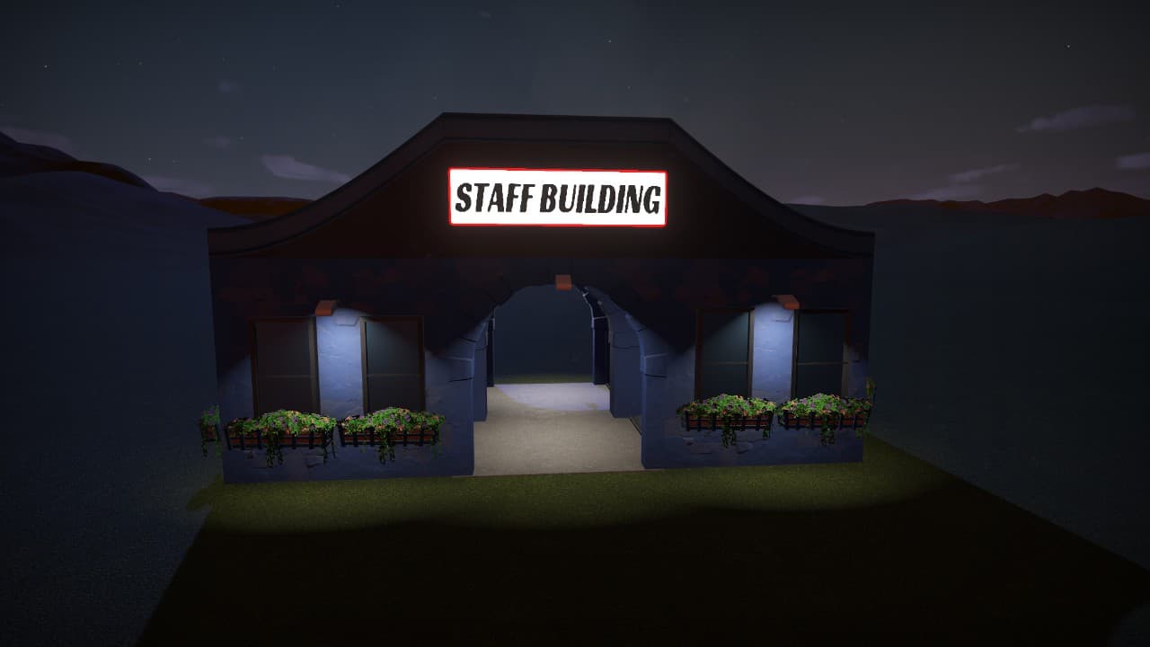 The Staff Building — Planet Coaster Workshop preview