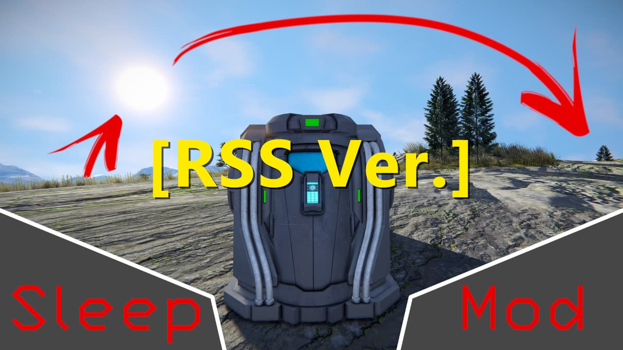 Sleep Mod (RSS Ver.) — Space Engineers Steam Workshop preview image