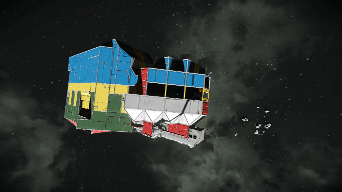 Tacjh Stu Cargo Ship — Space Engineers Workshop preview
