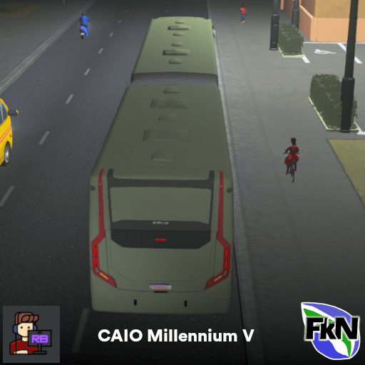 CAIO Millennium 5 articulado — Cities: Skylines Steam Workshop preview image