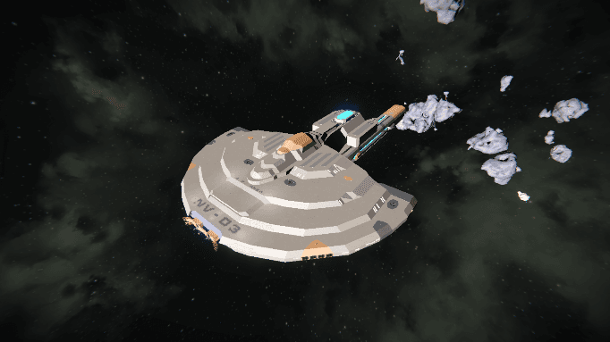 Star trek - Selim class Light Destroyer - S.S. Ares - NV-03 [Old] — Space Engineers Workshop preview