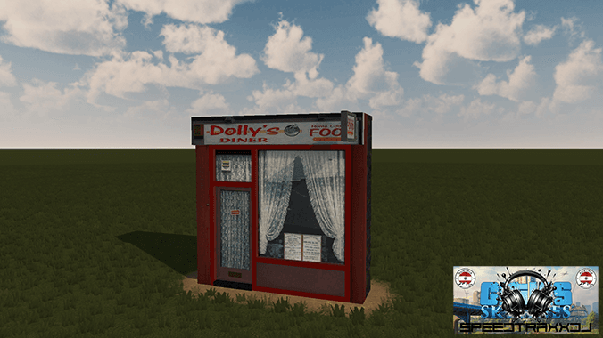 DOLLY`S DINER (Front) — Cities: Skylines Steam Workshop preview image