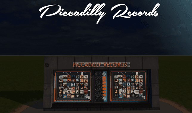 PICCADILLY  RECORDS  (Front) — Cities: Skylines Steam Workshop preview image
