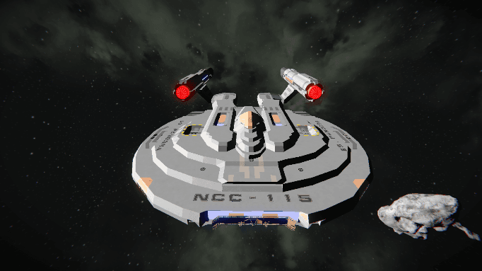 Star trek - Columbia class Cruiser - S.S. Pandora - NCC-115 [Old] — Space Engineers Workshop preview