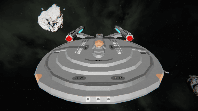 Star trek - Yorktown class Heavy Cruiser - S.S. Thunderchild - NCC-225 [Old] — Space Engineers Workshop preview