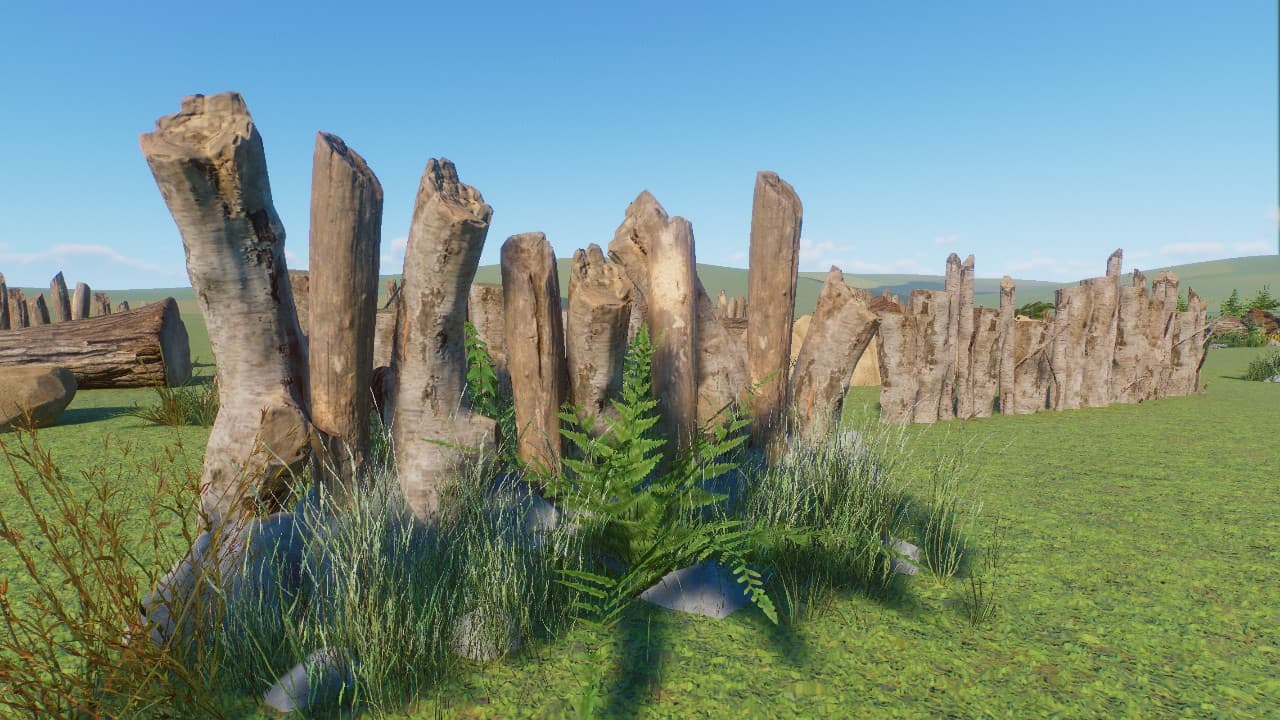 Natural Fence Collection 2 — Planet Zoo Steam Workshop preview image