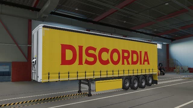 Discordia Trailer - SCS trailers + Krone + AI — Euro Truck Simulator 2 Steam Workshop preview image