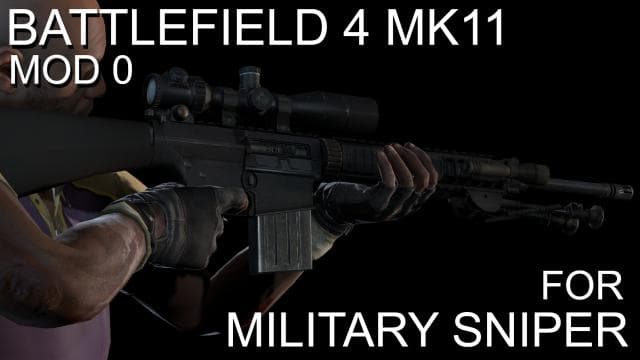Battlefield 4 Mk11 MOD 0 for Military Sniper — Left 4 Dead 2 Steam Workshop preview image