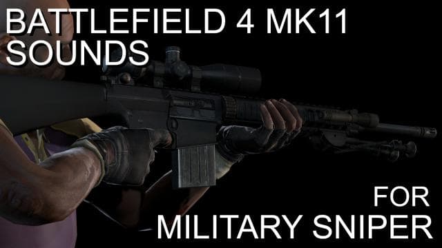 Battlefield 4 Mk11 Sounds for Military Sniper — Left 4 Dead 2 Steam Workshop preview image