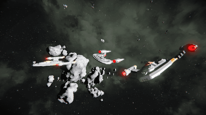 Star trek - Freedom class Explorer - S.S. Shackleton - NV-13 [Old] — Space Engineers Workshop preview
