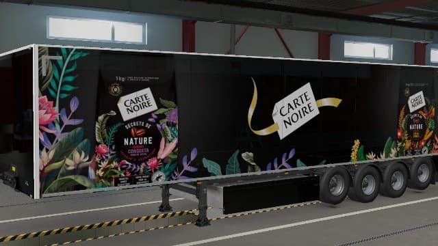 Carte Noire Trailer - SCS trailers + Krone + AI — Euro Truck Simulator 2 Steam Workshop preview image