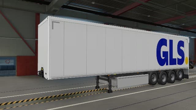 GLS Trailer - SCS trailers + Krone + AI — Euro Truck Simulator 2 Steam Workshop preview image