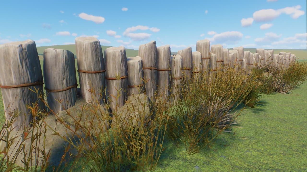 Natural Fence Collection 3 — Planet Zoo Steam Workshop preview image