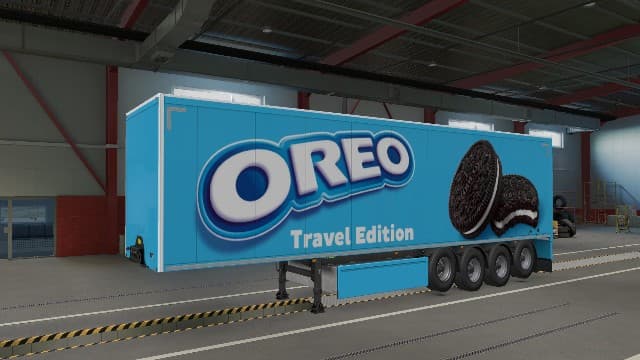 Oreo Trailer - SCS trailers + Krone + AI — Euro Truck Simulator 2 Steam Workshop preview image