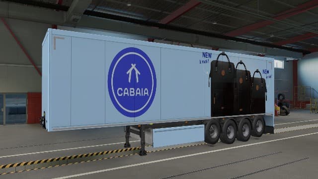 Cabaïa Trailer - SCS trailers + Krone + AI — Euro Truck Simulator 2 Steam Workshop preview image