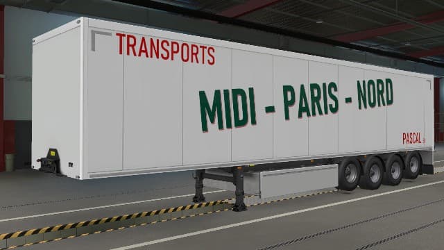Midi Paris Nord Trailer - SCS trailers + Krone + AI — Euro Truck Simulator 2 Steam Workshop preview image