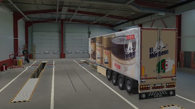 El Mordjene Trailer - SCS trailers + Krone + AI — Euro Truck Simulator 2 Steam Workshop preview image