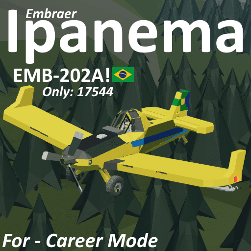 Embraer Ipanema EMB-202A — Stormworks: Build and Rescue Steam Workshop preview image