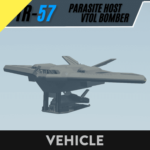 Parasite Host VTOL Bomber 'TR-57' — Stormworks: Build and Rescue Steam Workshop preview image