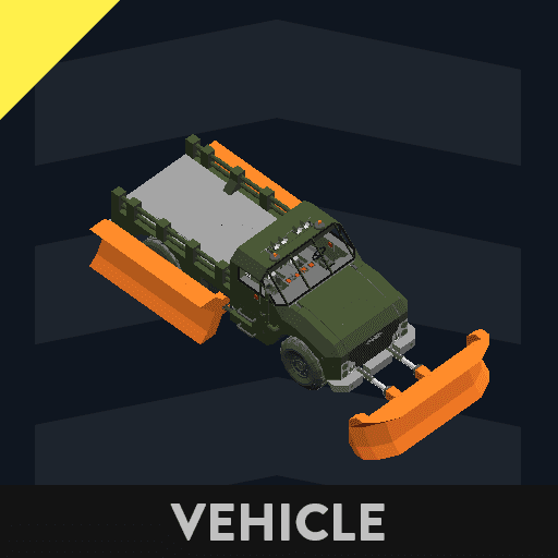 OAD NordWolf pickup Snowplow — Stormworks: Build and Rescue Workshop preview