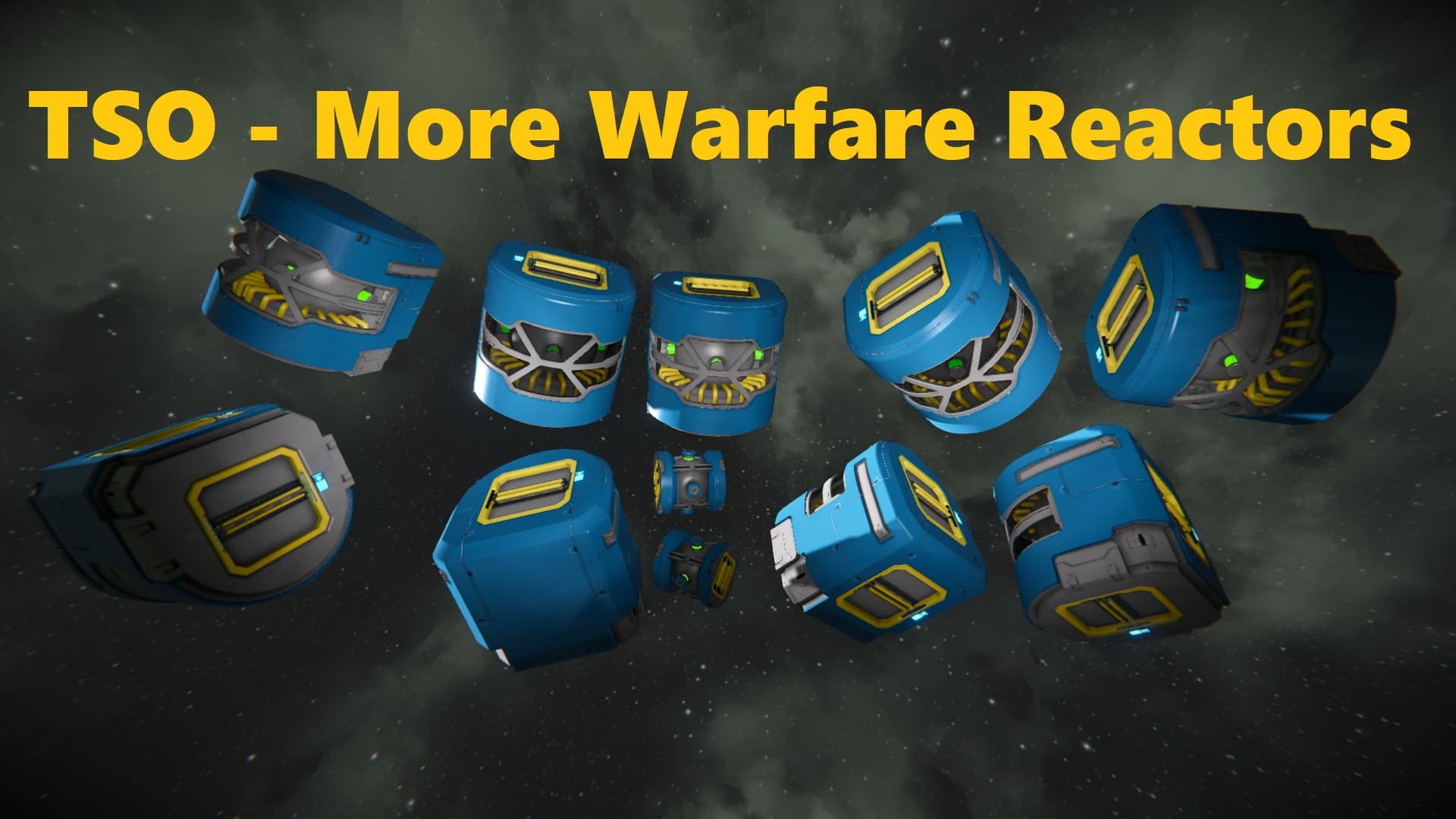 TSO - More Warfare Reactors — Space Engineers Steam Workshop preview image
