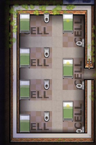 Large Cells Mod — Prison Architect Steam Workshop preview image
