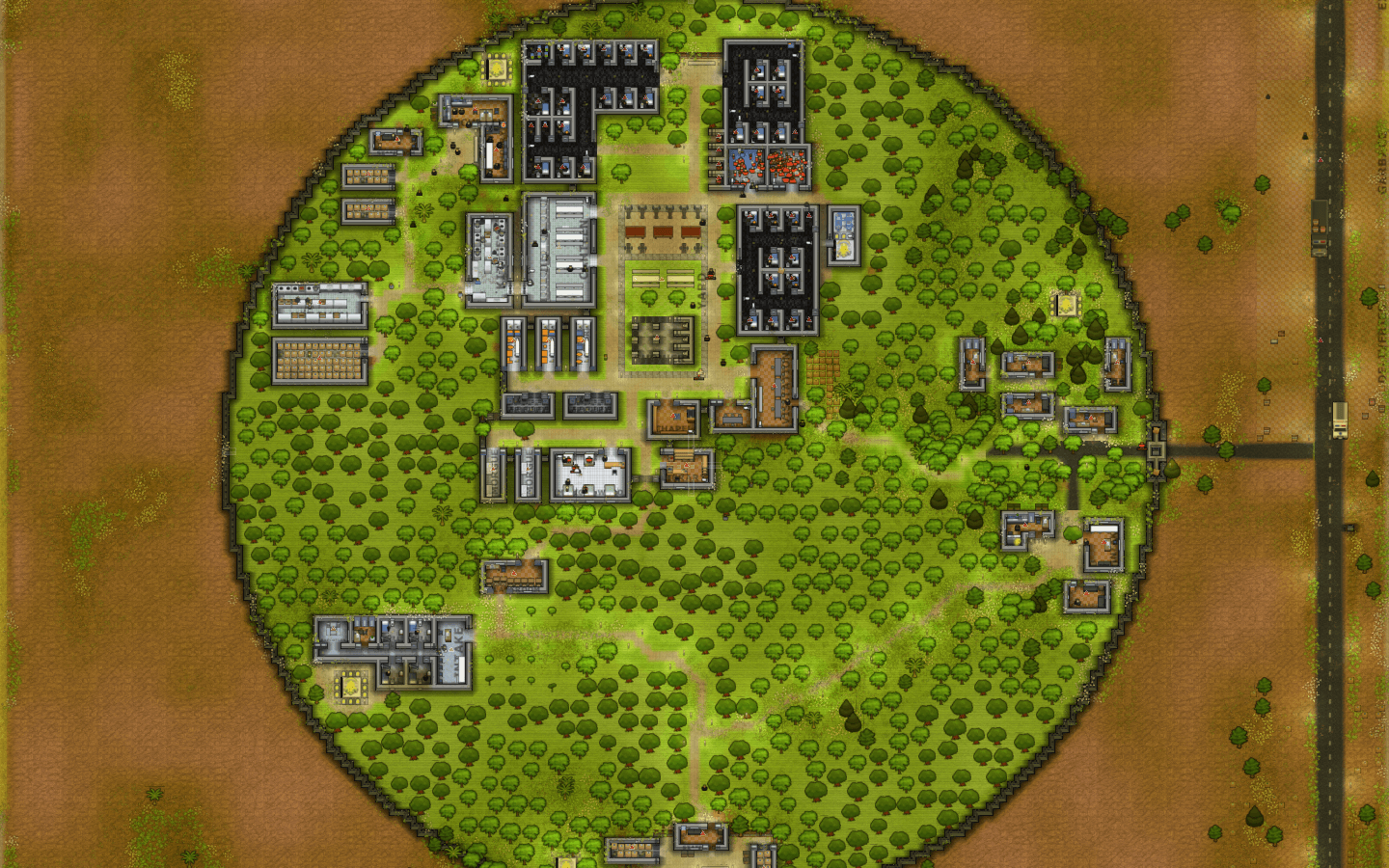 Under the Dome [Survival] — Prison Architect Steam Workshop preview image