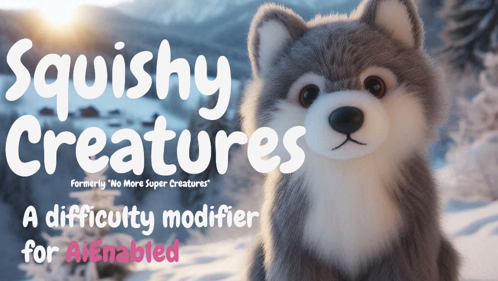 Squishy Creatures - Reduced Creature Health for AiEnabled [Previously known as "No More Super Creatures"] — Space Engineers Steam Workshop preview image