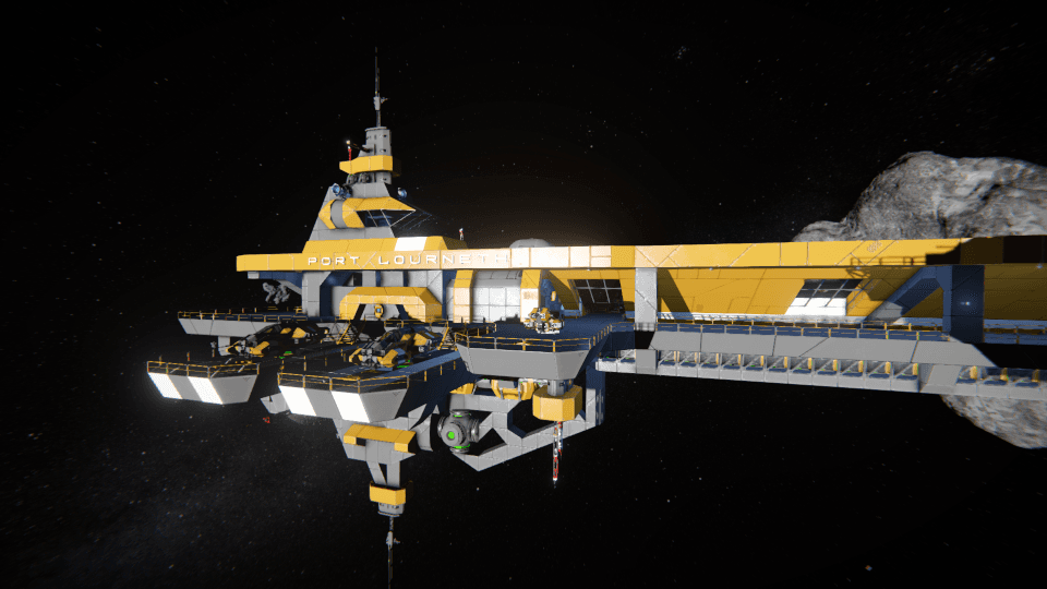 YWT - Port Lourneth (Remastered) — Space Engineers Workshop preview