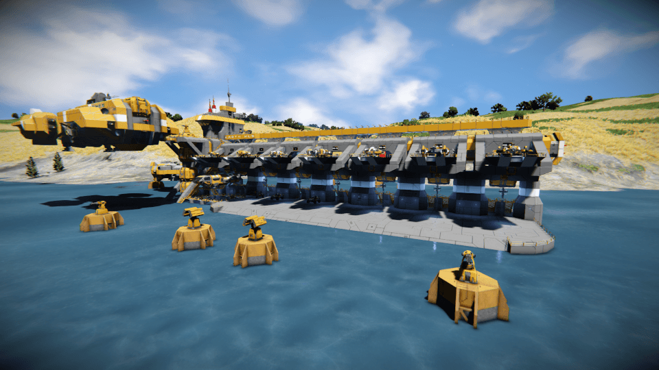 YWT - Earth Hub - (Remastered) — Space Engineers Steam Workshop preview image