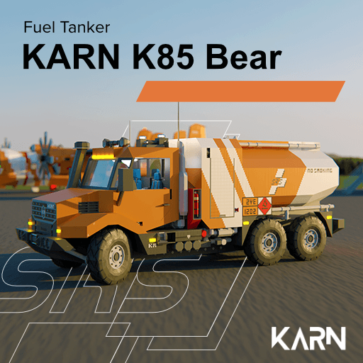 KARN K85 Bear Tanker Truck — Stormworks: Build and Rescue Workshop preview