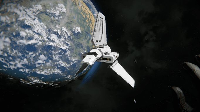 Lambda T-4a shuttle — Space Engineers Workshop preview