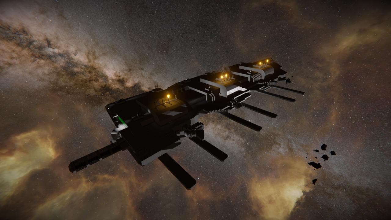CEF - Charon Station — Space Engineers Workshop preview