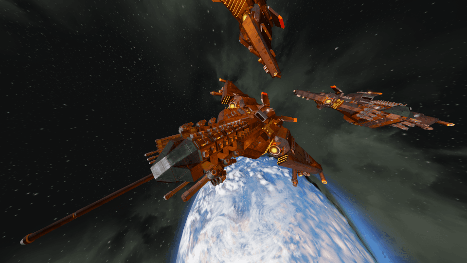 Heat of Hades Class Fighter — Space Engineers Steam Workshop preview image