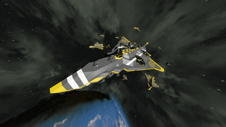 Voyage Class Light Cruiser — Space Engineers Workshop preview