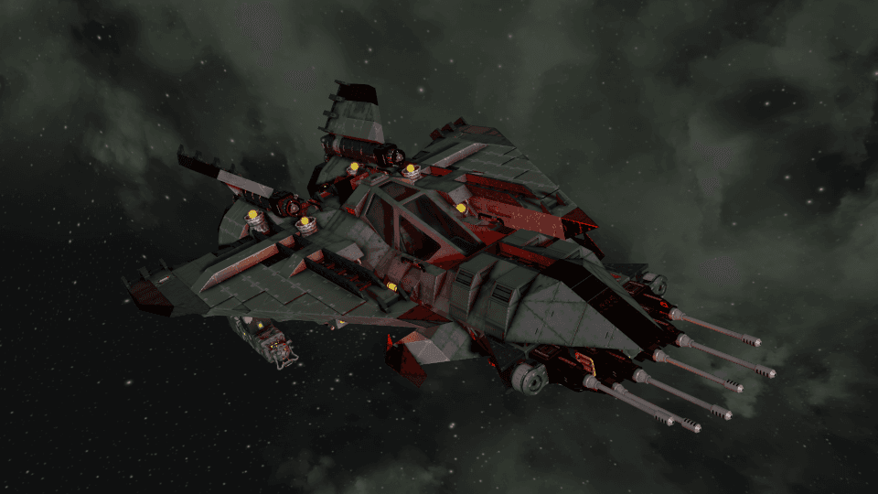 Hella's Vengance Class Interceptor — Space Engineers Workshop preview