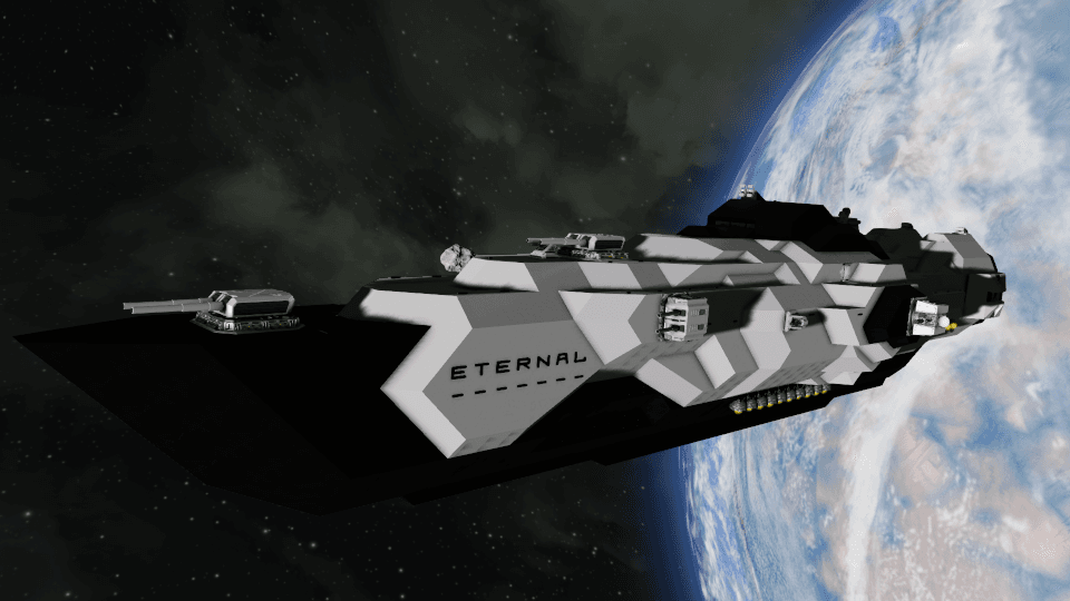 Eternal - Class Destroyer — Space Engineers Workshop preview