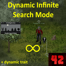 Dynamic Infinite Search Mode [B42.19] — Project Zomboid Steam Workshop preview image